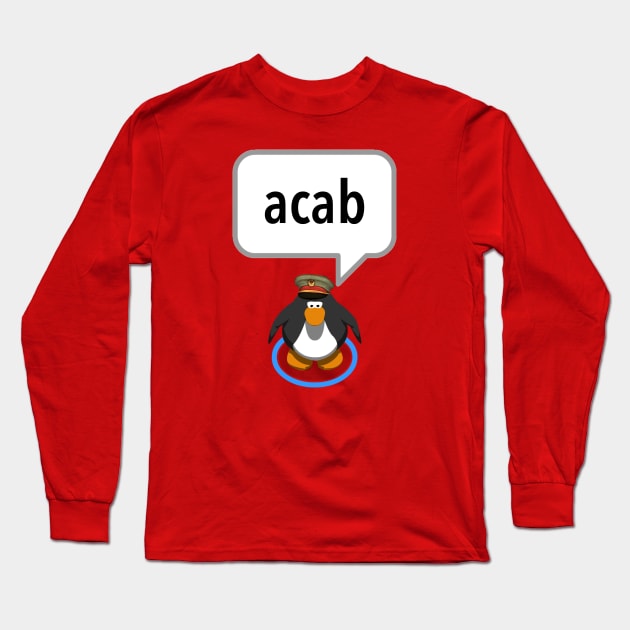 ACAB - Club Penguin Long Sleeve T-Shirt by Football from the Left